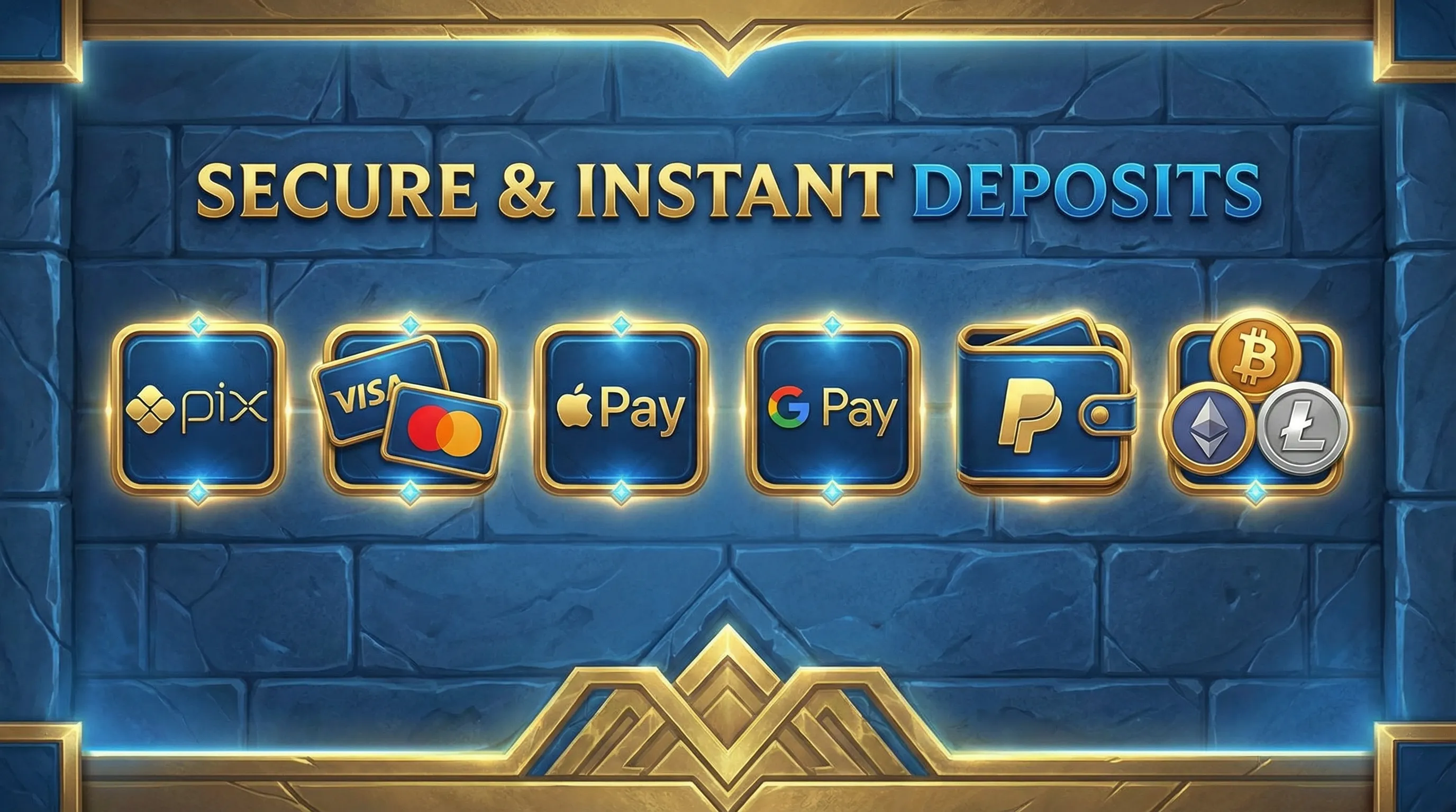 Métodos de Pagamento verabet - PIX, Cartões, Criptomoedas